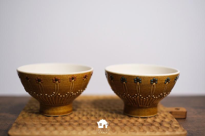 笠間焼 | 古谷萌仁香 古典蕾絲飯碗