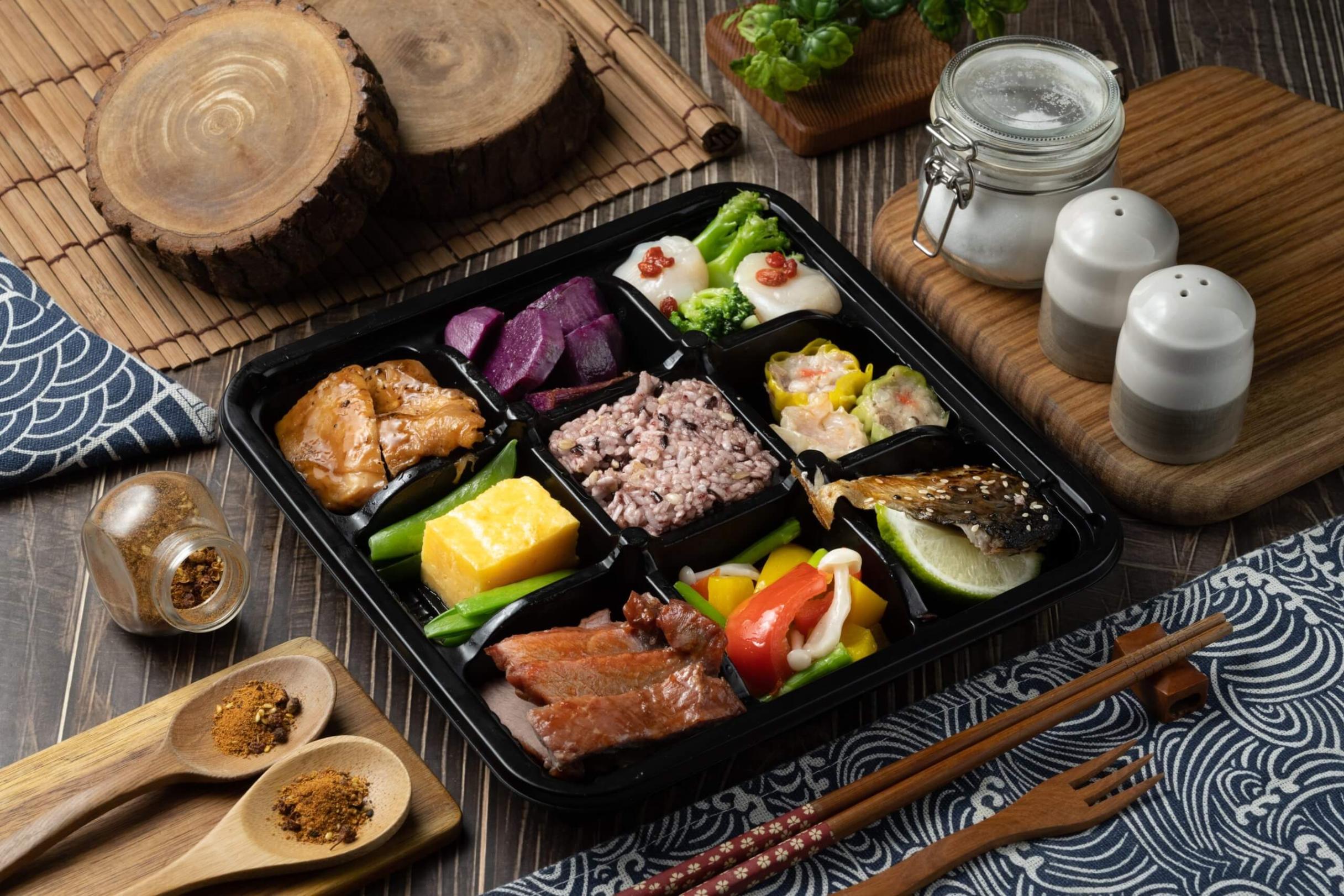 九宮格會議便當