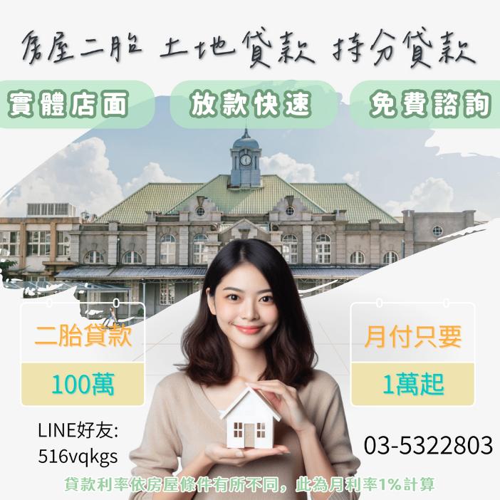 銀行不好辦？苗栗二胎貸款交給陽信開發